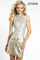 Jovani Halter Short Prom Dress 1416 - The Dress Outlet