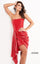 Jovani Homecoming Short Strapless Dress 04105 - The Dress Outlet