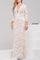 Jovani Lace Illusion Long Evening Dress 23662 - The Dress Outlet
