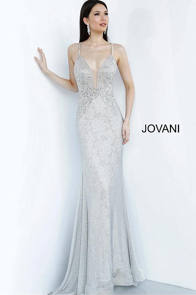 Jovani 03167 Lace Long Prom Dress Sale