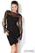 Jovani Lace Long Sleeve Short Cocktail Dress 171125 - The Dress Outlet