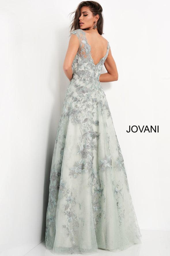 Jovani 04438 Long A-line Prom Dress