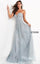 Jovani Long Beaded Strapless Evening Dress 04633 - The Dress Outlet
