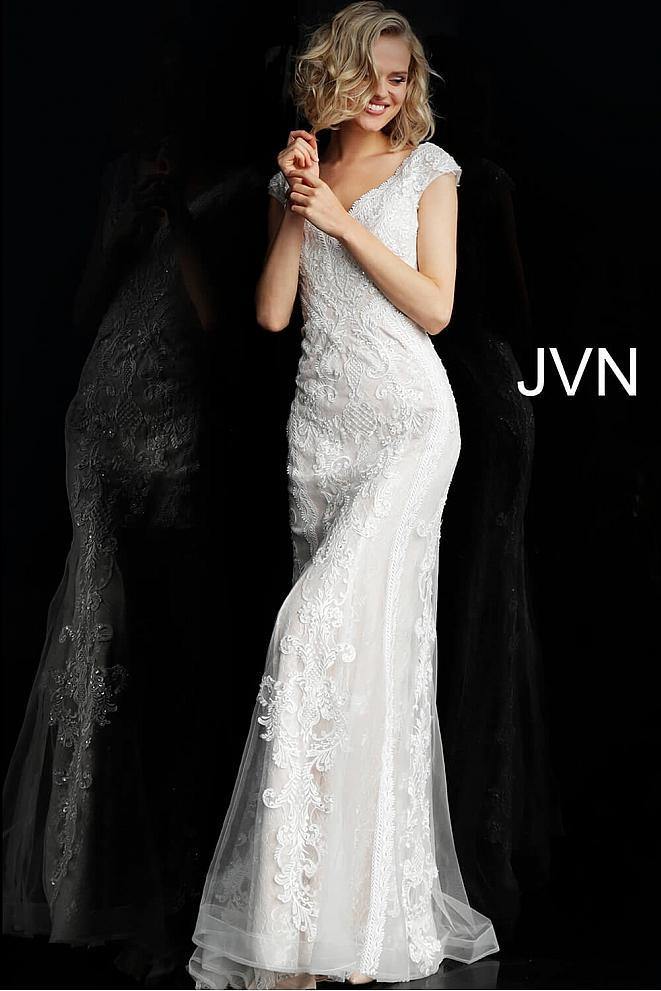 Jovani Long Bridal Gown Sale - The Dress Outlet