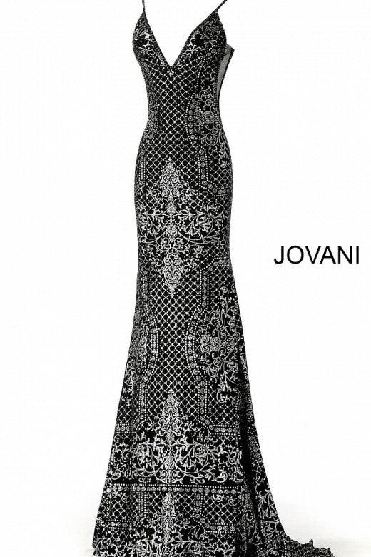 Jovani Long Bridesmaid Fitted Prom Dress 57897 - The Dress Outlet