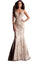 Jovani Long Deep V-neck Mermaid Prom Dress 62750 - The Dress Outlet