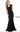 Jovani Long Feather Shoulders Evening Gown 68596 - The Dress Outlet