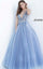 Jovani Long Floral Embellished Prom Dress 3110 - The Dress Outlet