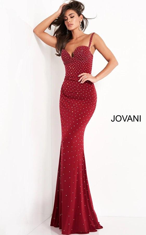 Jovani 4728 Long Formal Beaded Prom Dress