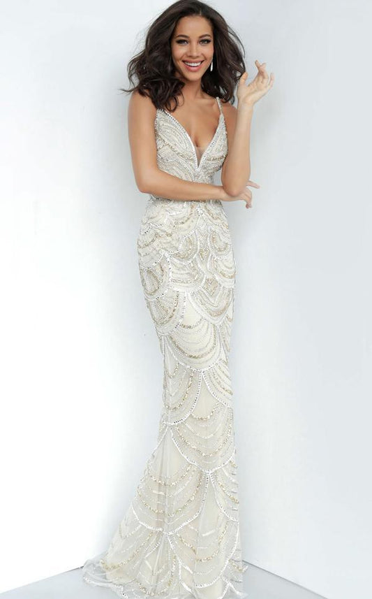 Jovani Long Fitted Evening Gown 00861 - The Dress Outlet