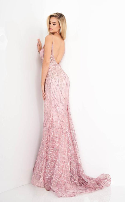 Jovani Long Fitted Evening Gown 02245 - The Dress Outlet