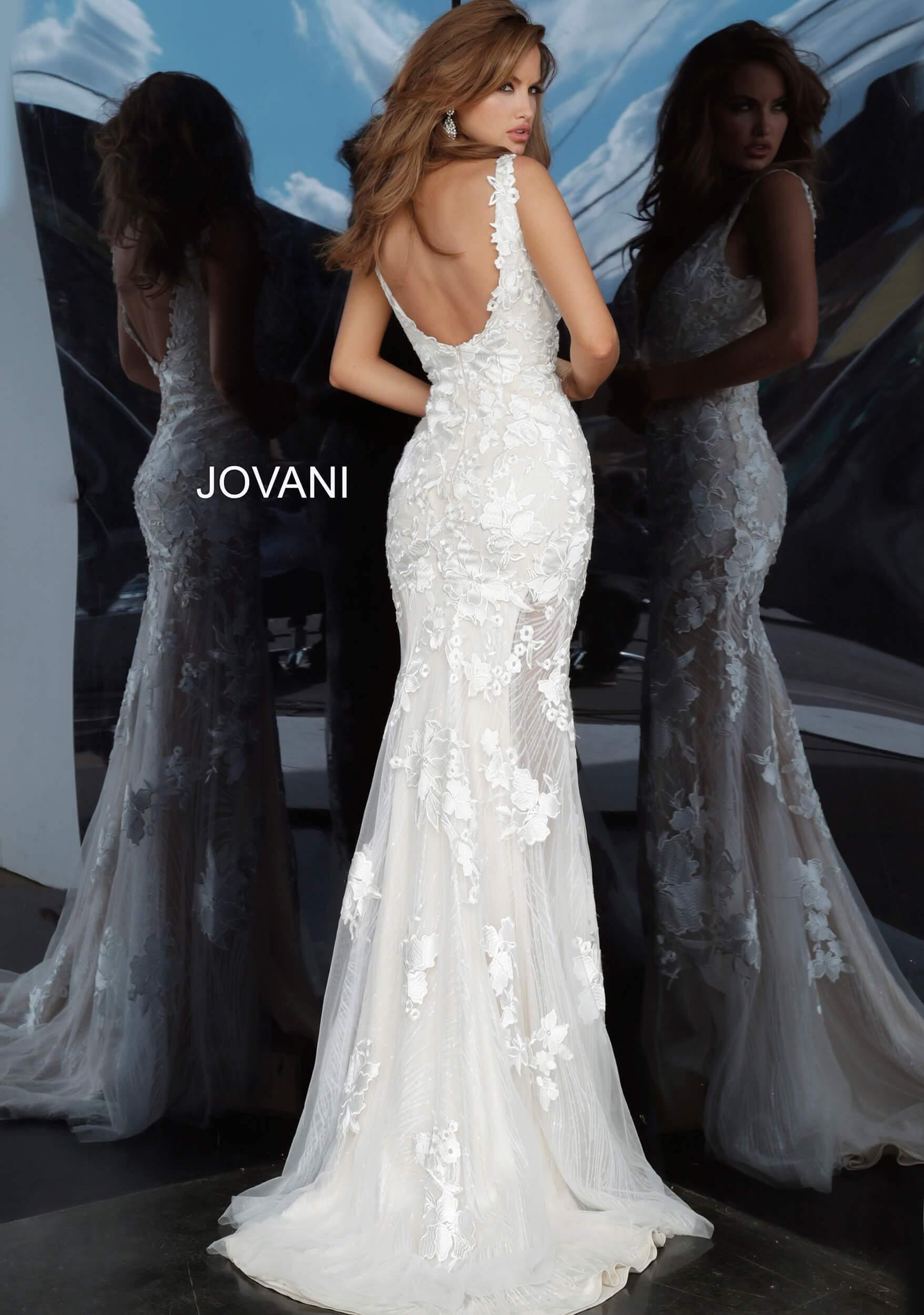 Jovani 02444 Long Formal Evening Lace Sale
