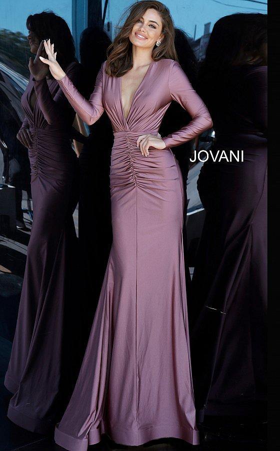 Jovani 1850 Long Formal Fitted Dress
