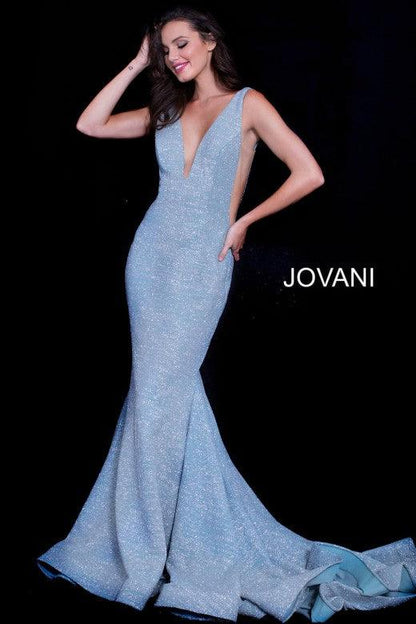 Jovani Long Formal Fitted Prom Dress 47075 - The Dress Outlet