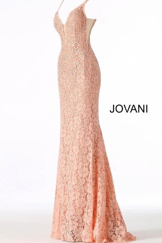 Jovani 48994 Long Formal Lace Prom Dress