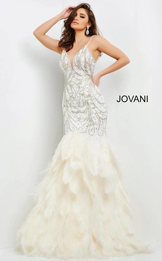 Jovani 04625 Long Formal Mermaid Evening Prom Dress