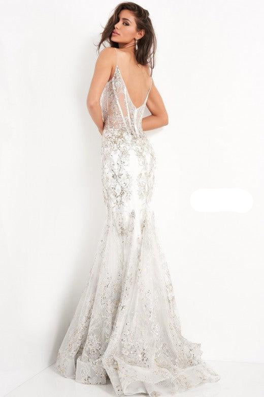 Jovani Long Formal Mermaid Prom Dress 3675 - The Dress Outlet