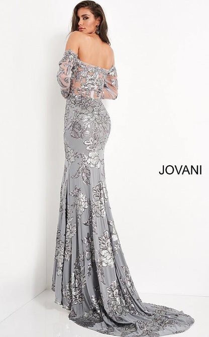 Jovani Long Formal Mother of the Bride Dress 04333 - The Dress Outlet
