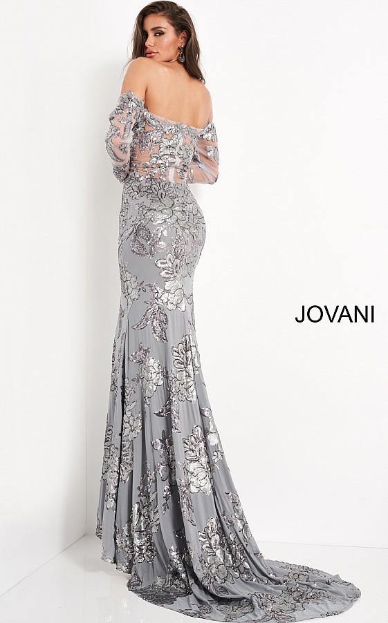 Jovani Long Formal Mother of the Bride Dress 04333 - The Dress Outlet