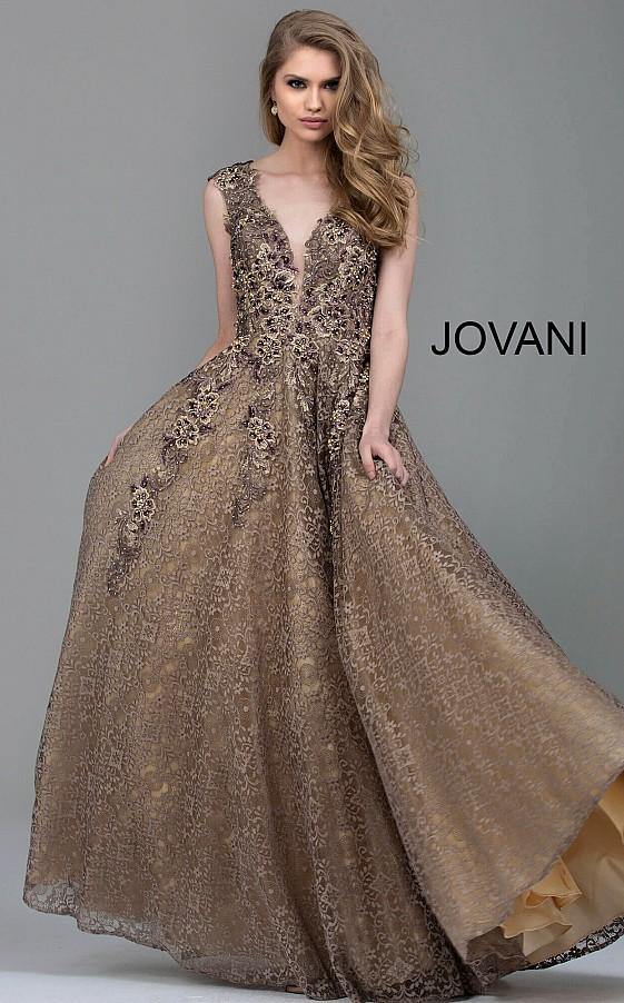Jovani Long Formal Mother of the Bride Dress 55877 - The Dress Outlet