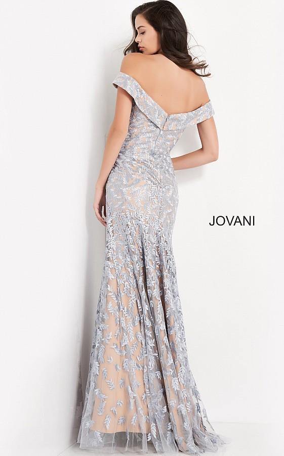 Jovani Long Formal Off Shoulder Evening Dress 49634 - The Dress Outlet