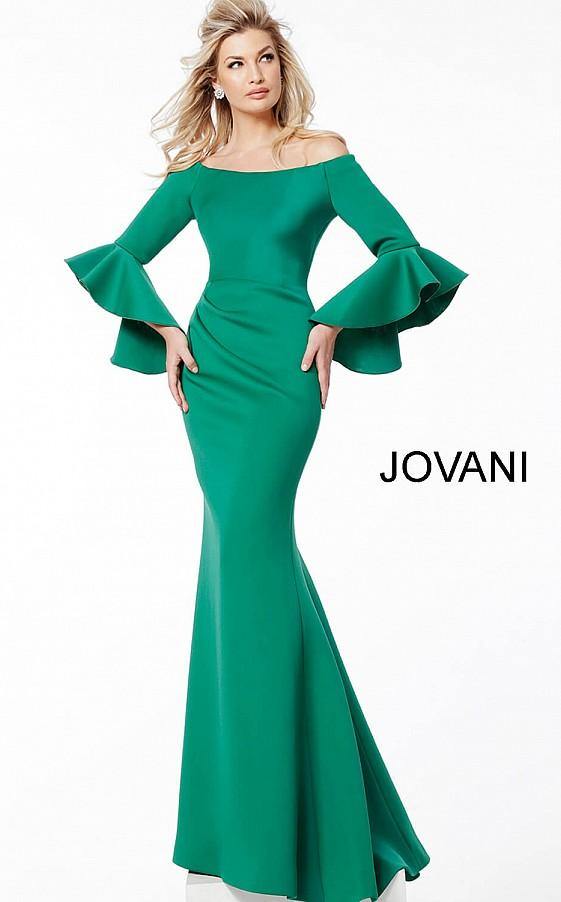 Jovani 59993 Long Formal Off Shoulder Evening Gown – The Dress Outlet