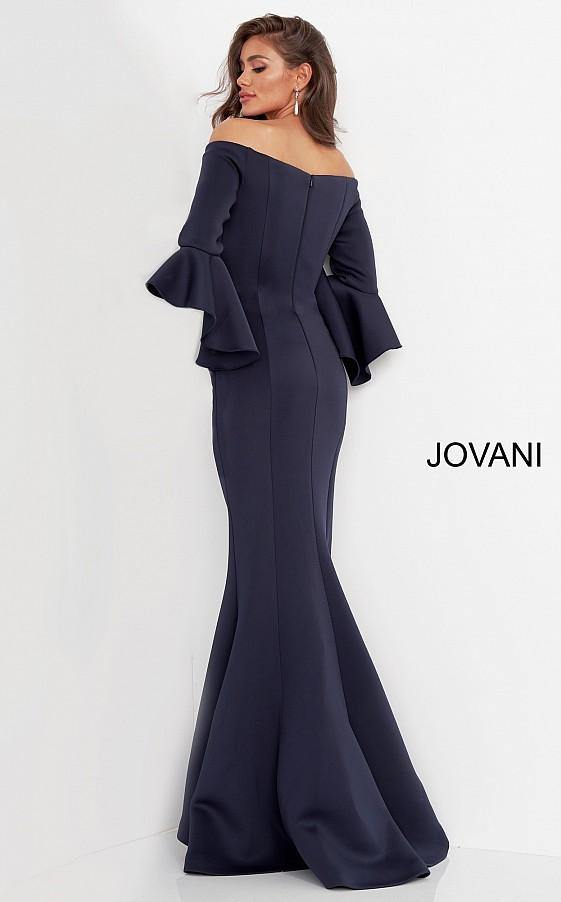 Jovani Long Formal Off Shoulder Evening Gown 59993 - The Dress Outlet