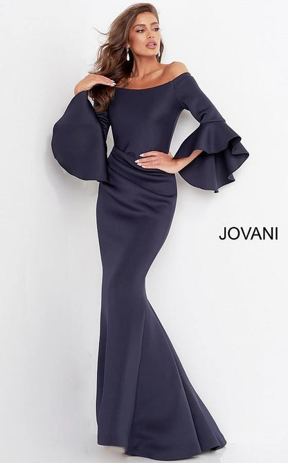 Jovani Long Formal Off Shoulder Evening Gown 59993 - The Dress Outlet