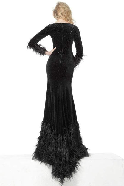 Jovani Long Fitted Prom Dress 1085 - The Dress Outlet