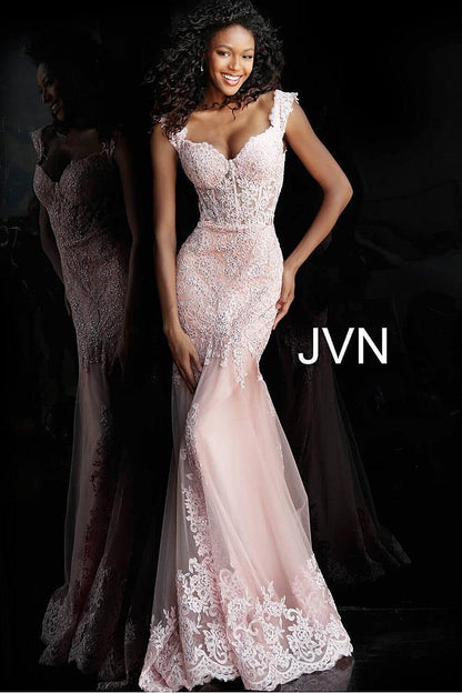 Jovani Long Fitted Prom Dress JVN65688 - The Dress Outlet