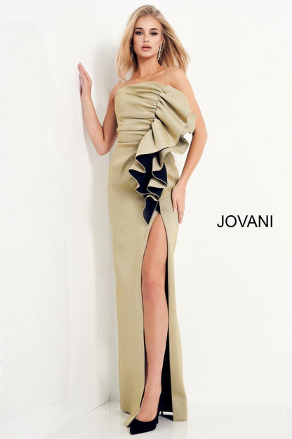 Jovani Long Fitted Sexy Prom Dress JVN00414 - The Dress Outlet