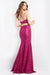 Jovani Long Lace Two Piece Fitted Prom Dress 08514 - The Dress Outlet