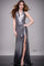 Jovani Long Metallic Prom Dress M51825 - The Dress Outlet