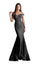 Jovani Long Off Shoulder Fitted Dress 64521 - The Dress Outlet