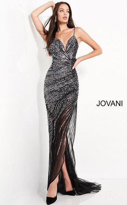 Jovani Long Fitted Prom Dress 1160 - The Dress Outlet
