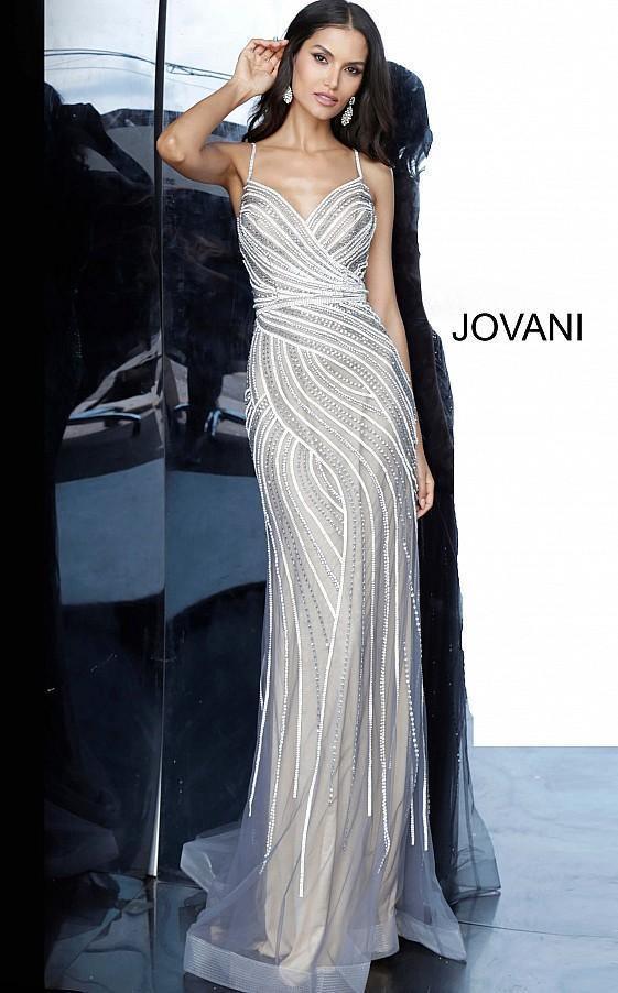 Jovani Long Prom Formal Evening Dress 02408 - The Dress Outlet