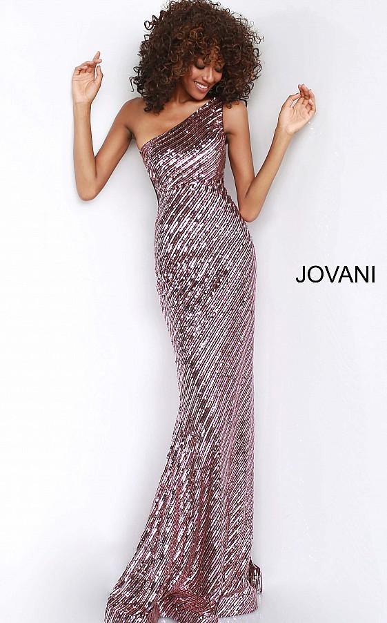 Jovani Long Prom Sequin Dress 3470 - The Dress Outlet