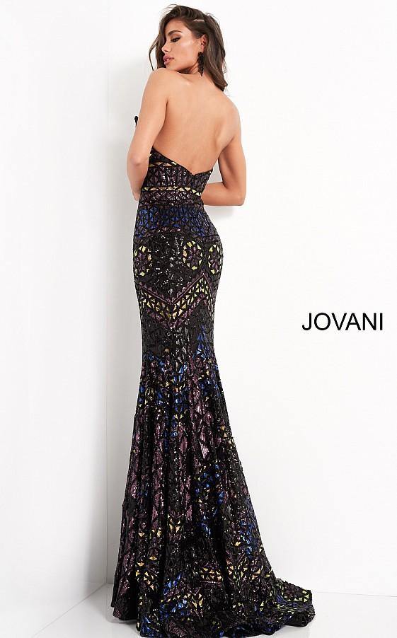 Jovani Long Prom Strapless Mermaid Sexy Dress 04832 - The Dress Outlet