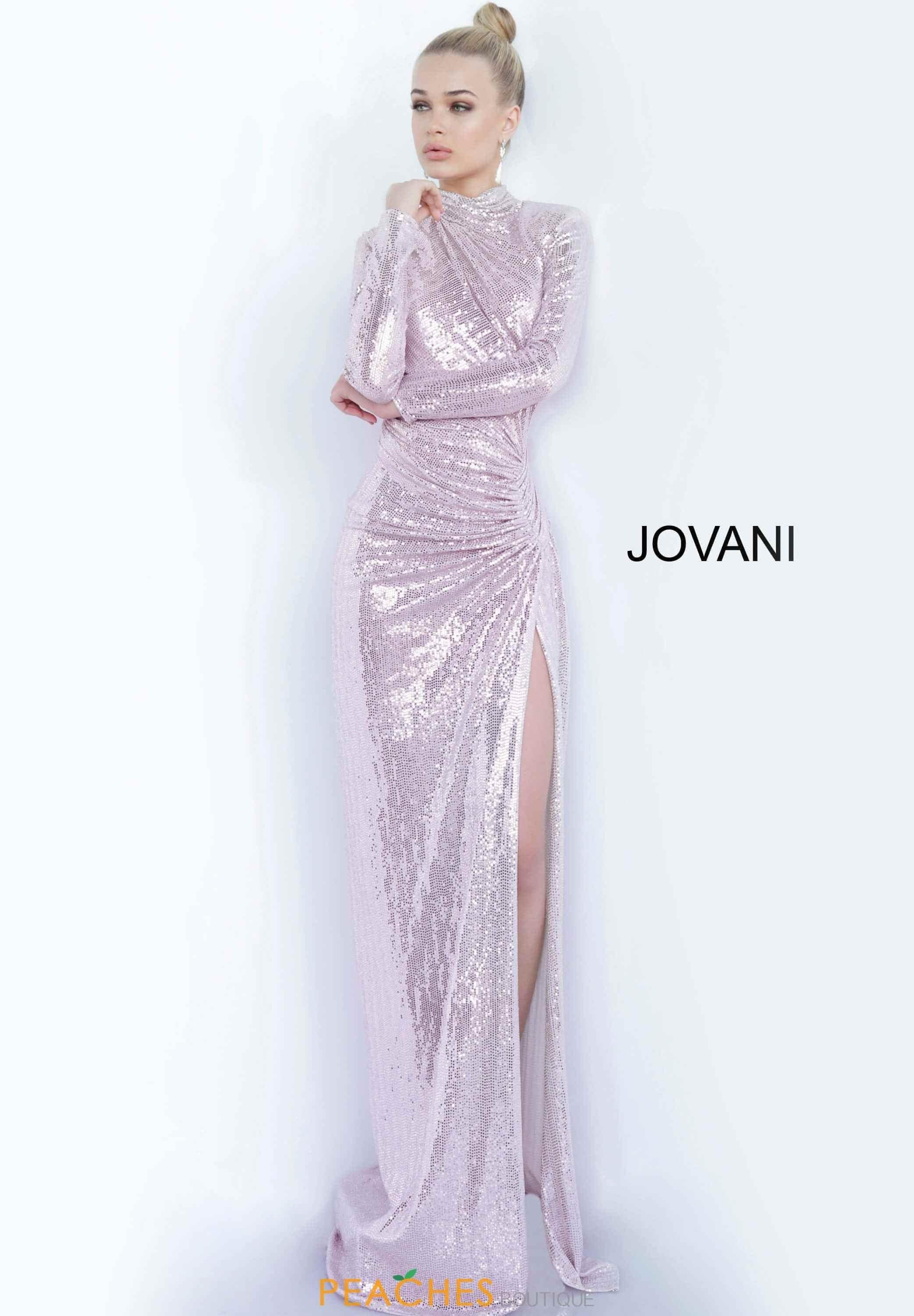 Jovani Long Sequin Fitted Prom Dress 1707 - The Dress Outlet