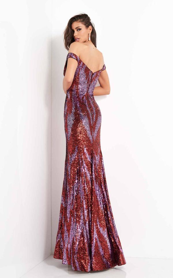 Jovani Long Sequin Fitted Prom Dress 4149 - The Dress Outlet