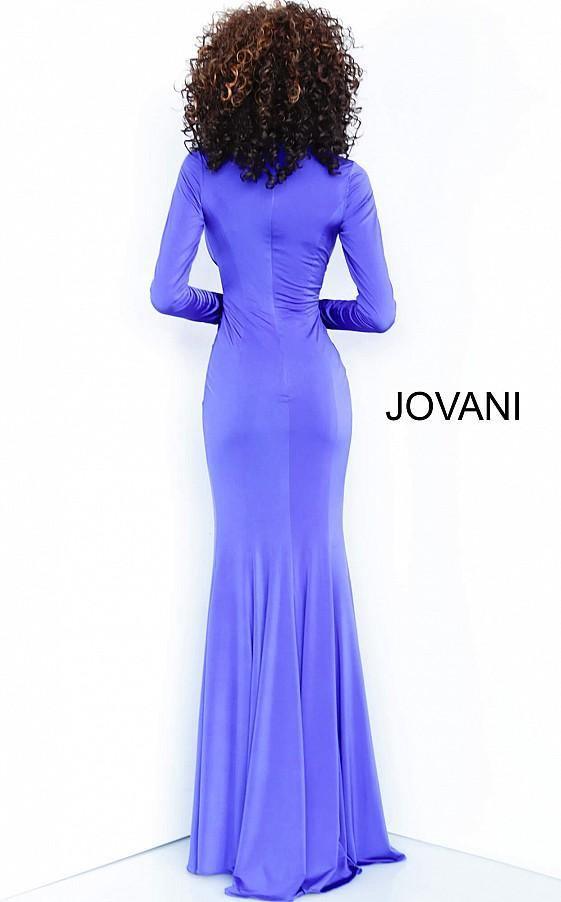 Jovani Long Sleeve Formal Evening Dress 64983 - The Dress Outlet