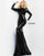 Jovani Long Sleeve Fitted Prom Trumpet Dress 06214 - The Dress Outlet