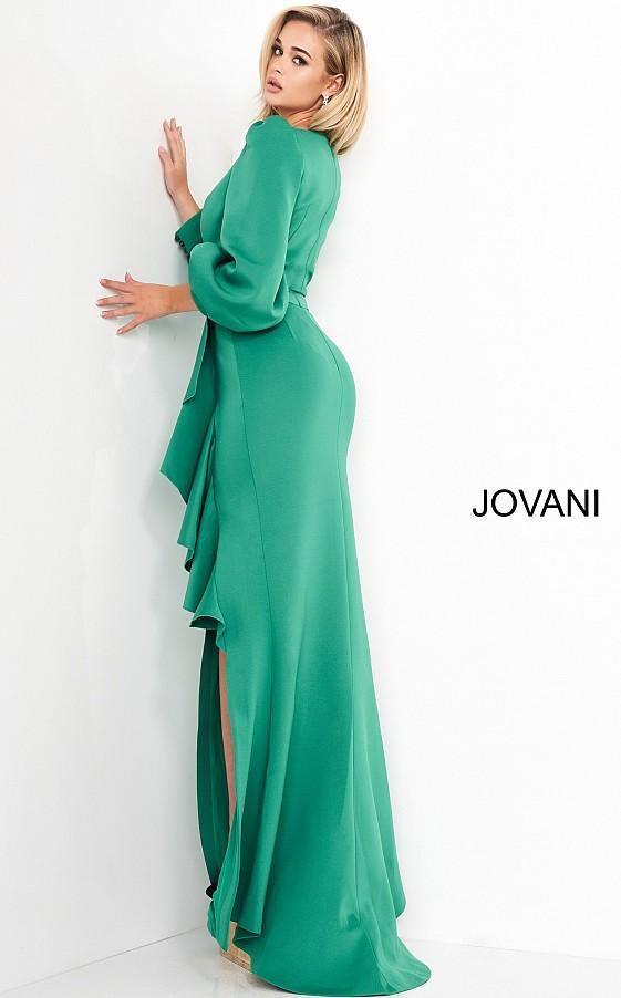 Jovani Long Sleeve Mother of the Bride Dress 04841 - The Dress Outlet