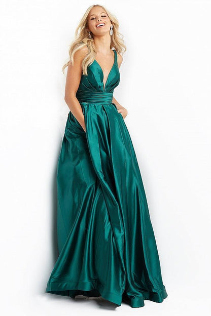 Jovani Long Sleeveless Prom Dress 08419 - The Dress Outlet