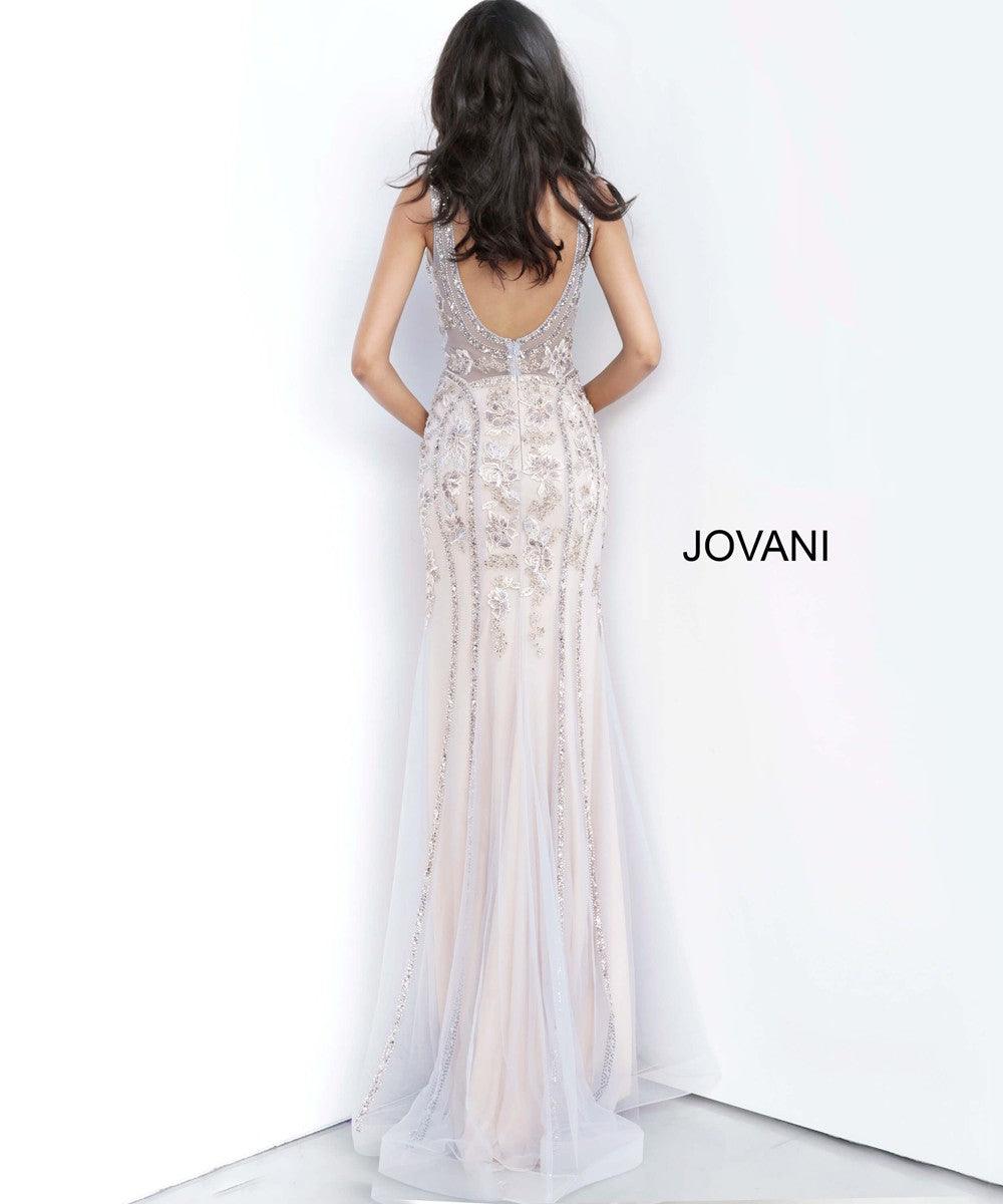 Jovani Long Sleeveless Prom Dress 02580 - The Dress Outlet