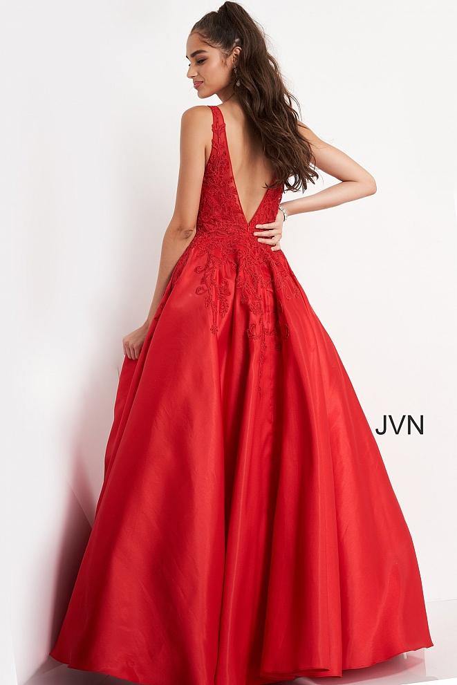 Jovani 04590 Long Sleeveless Prom Dress