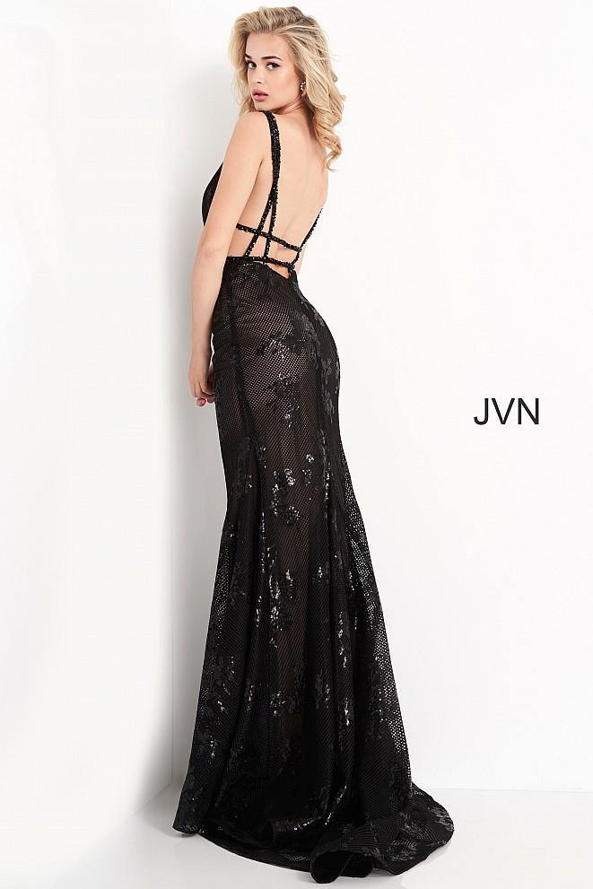 Jovani Long Sleeveless Prom Dress 05798 - The Dress Outlet