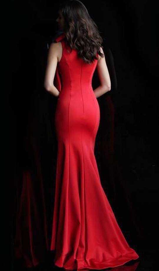 Jovani 61243 Long Sleeveless Prom Dress