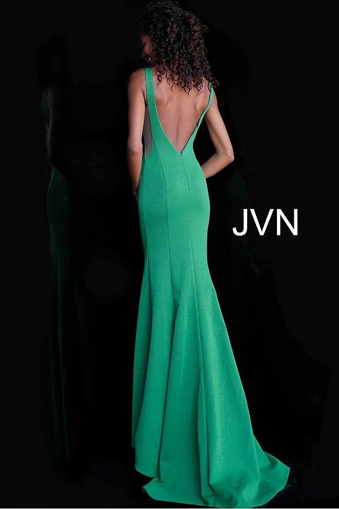 Jovani 67090 Long Sleeveless Prom Dress