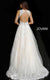 Jovani Long Sleeveless Wedding Ball Gown 37504 - The Dress Outlet